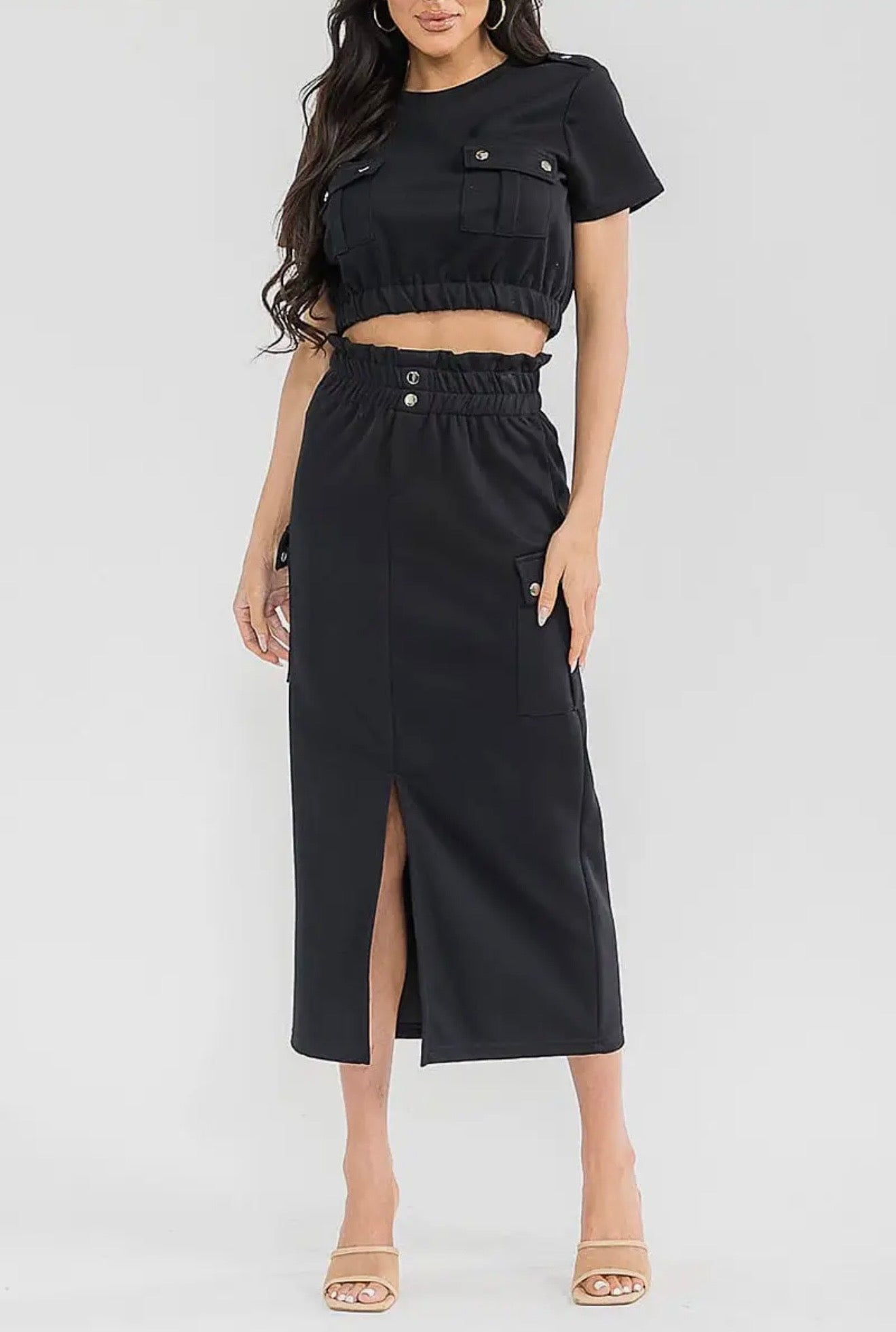 Maxi skirt set