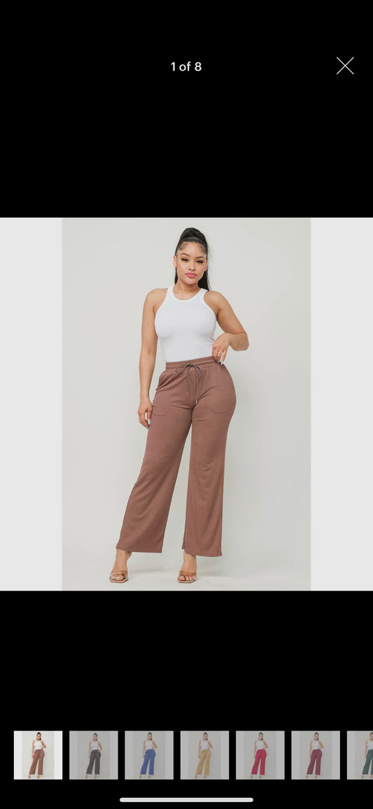 Wide leg pant