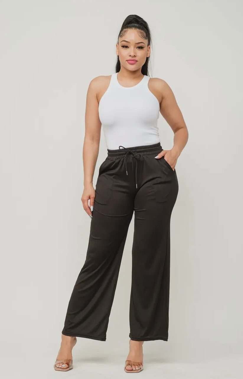 Wide leg pants