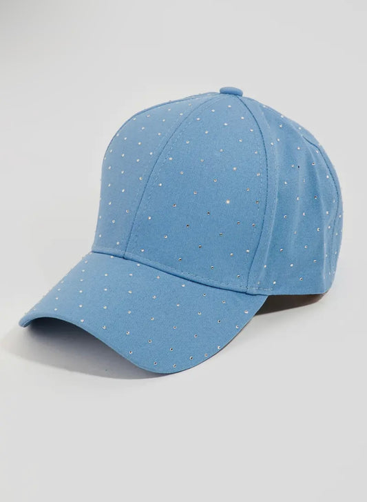 Rhinestone cap